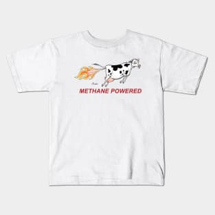 Methane Powered Kids T-Shirt